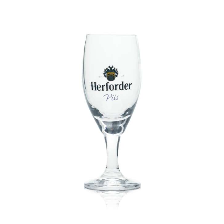 Verre à bière Herforder Pokal Mini Shot 40 ml Verres de bienvenue Tasting Probier Beer