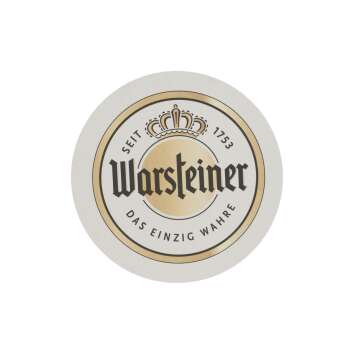 100x Warsteiner Sous-verres 11cm Ø Verre Feutre...