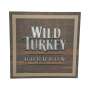 Wild Turkey Whiskey Enseigne lumineuse 40x40cm Bourbon Lumière Mur Panneau Bar