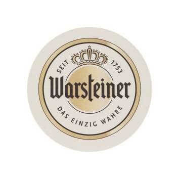 100x Warsteiner Sous-verres 11cm Brewers Gold Verres...
