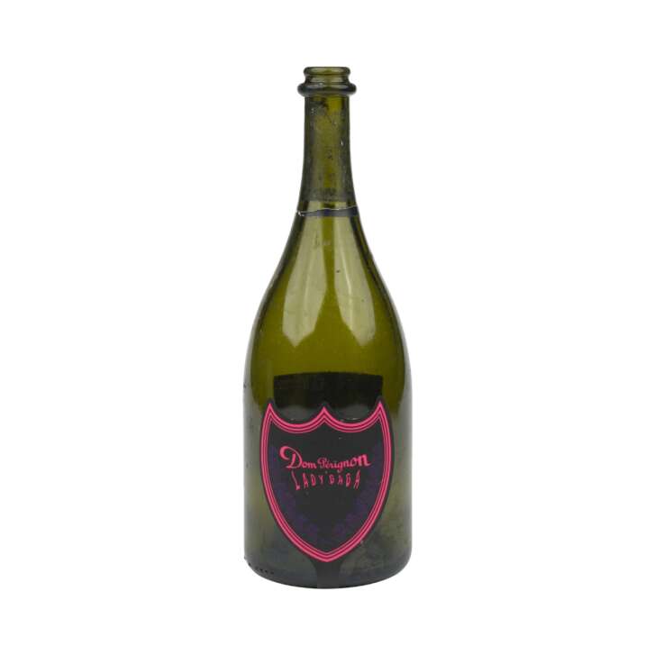 Dom Pérignon Champagne VIDE Bouteille de présentation 0,75l Rose Lady Gaga Luminous