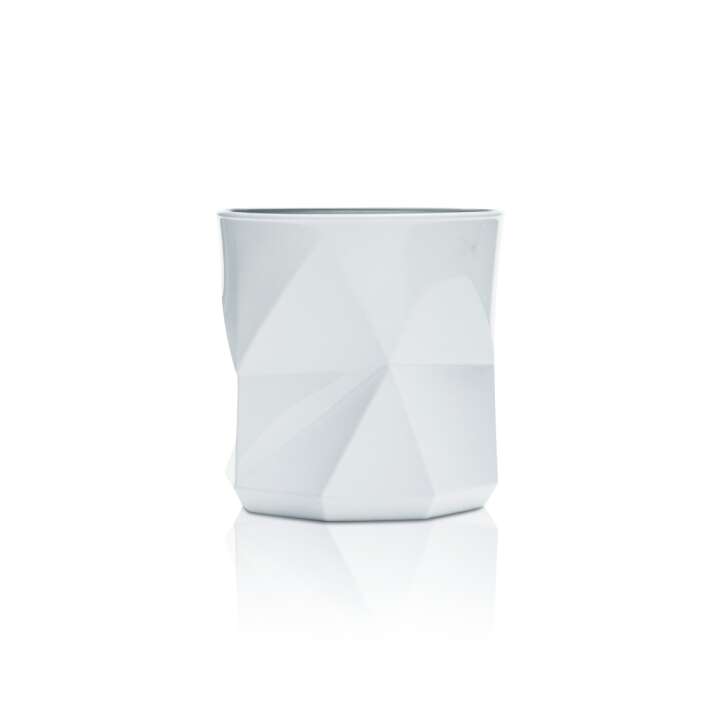 Nordes Verre à Gin 0,25l Tumbler Blanc Verres Atlantic Relief Cocktail Cube Design