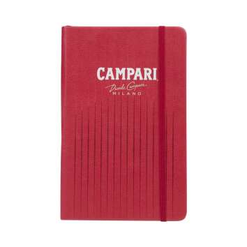 Campari Carnet "Milano" Rouge 20x13cm...