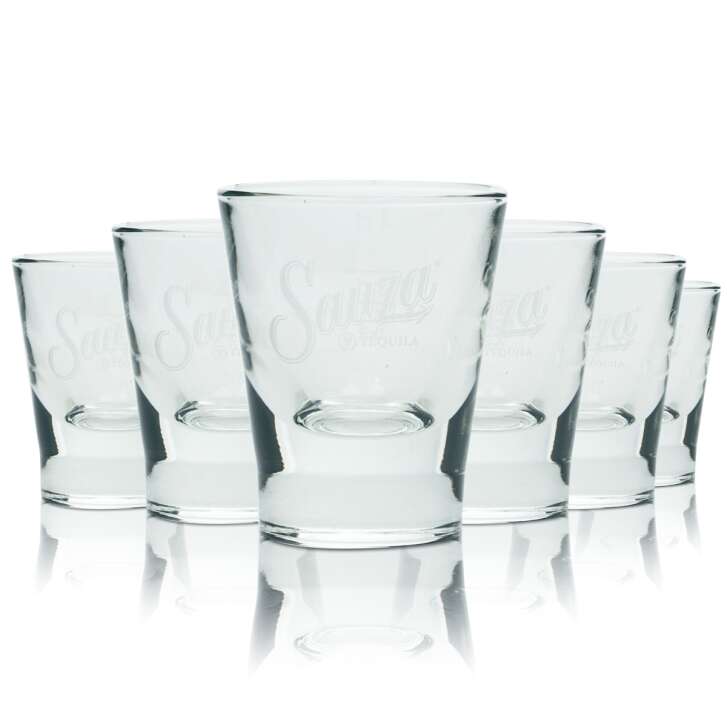 6 verres à tequila Sauza 2 cl 4 cl Verres à shot Verres à schnaps Verres à liqueur Verres à digestif Verres à liqueur