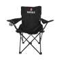 1 chaise de camping Becks Bier en acier & polyester avec porte-boisson, sac de transport+sangle en noir nouveau