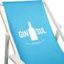 Gin Sul Chaise Longue Bleue Beach Chair Chaise Longue Siège Tabouret Lounge Jardin Bar