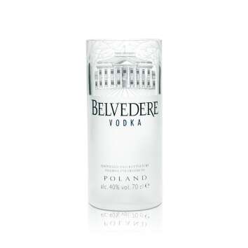 1x verre à vodka Belvedere 0,375l bouteille...