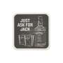 100x Jack Daniels Whiskey sous-verres Just Ask For Jack verre feutré