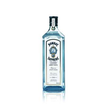 1 Bombay Sapphire Gin Spiritueux 1l 40% vol. "London...