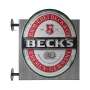 Becks Bier Enseigne lumineuse murale Affichage Gastro Pub Bar Bière Économie