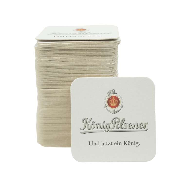 100x König Pilsener Dessous de verre Coaster Verres Gastro Feutre à bière