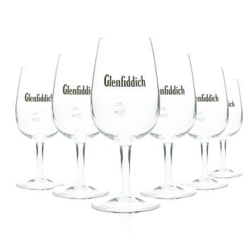 6x Glenfiddich Whiskey Glass 0,2l Nosing Glasses Tasting...