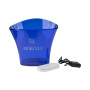 Acqua Morelli Refroidisseur deau LED Bucket Bouteille bleue Boîte à glaçons Boisson