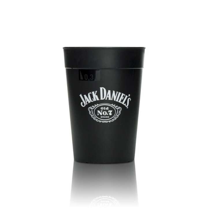 Jack Daniels Gobelet en plastique Verre 0,3l Longdrink Cocktail Verres réutilisables Bar