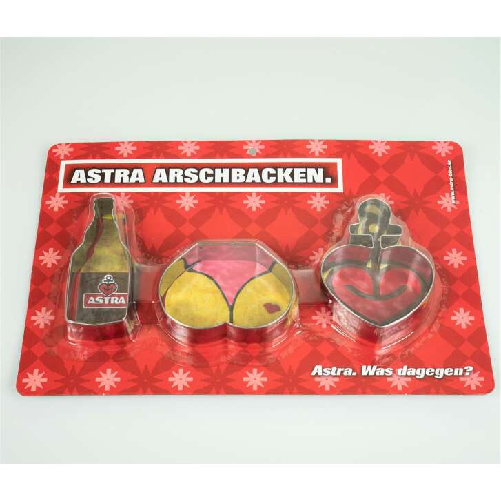 1x Astra Emporte-pièce à biscuits « fesses » lot de 3