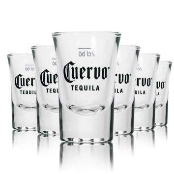 6x Jose Cuervo verre à tequila verre à shot...