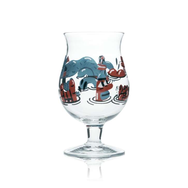 6 verres à bière Duvel 0,5 l, forme tulipe, design calice, Nina Gastro, collection, bar