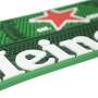1 Tapis de bar à bière Heineken 59,7x18,3x1cm vert à picots nouveau