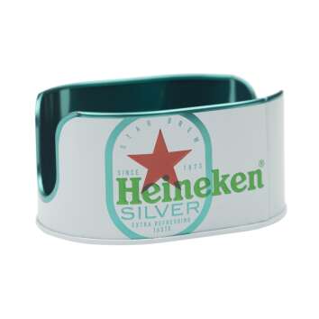 Sous-verre Heineken Support Silver Coaster Pays-Bas Beer...