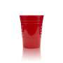 Effect Gobelet 0,3l réutilisable Red Cup Verres en plastique Beer Pong Verre en plastique