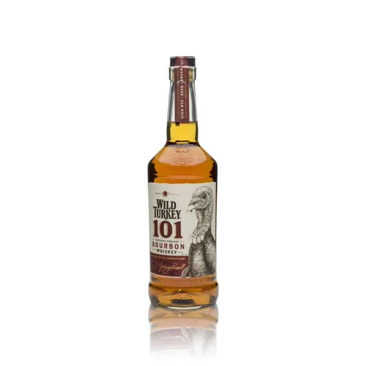 1 bouteille de Wild Turkey Whiskey 0,7l 50,5% vol. "101" nouveau