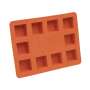 Aperol Spritz Bac à glaçons en silicone Orange Jumbo Eis-Maker Ice Cube Tray