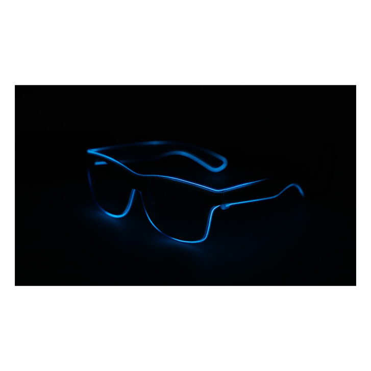 Lunettes Belvedere Vodka LED Lunettes de soleil Lunettes de fête Lunettes Mall Monture bleue