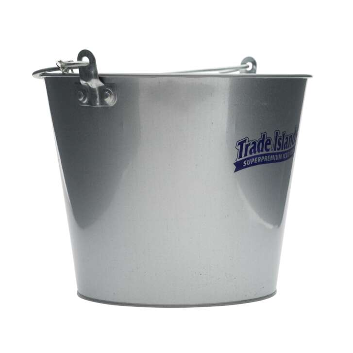 Trade Islands Seau en tôle 5 L avec anse, décapsuleur, seau à glace Bucket Cooler Ice