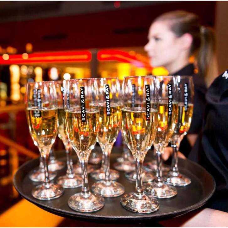 6x Scavi & Ray Verre à vin mousseux 0,1 l Flûte Prosecco Champagne Friz Verres