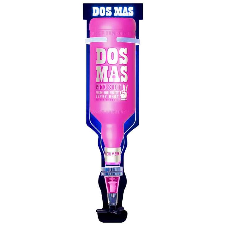 Dos Mas Support mural LED 3L Distributeur de bouteilles Portinierer Verseur Bar Party