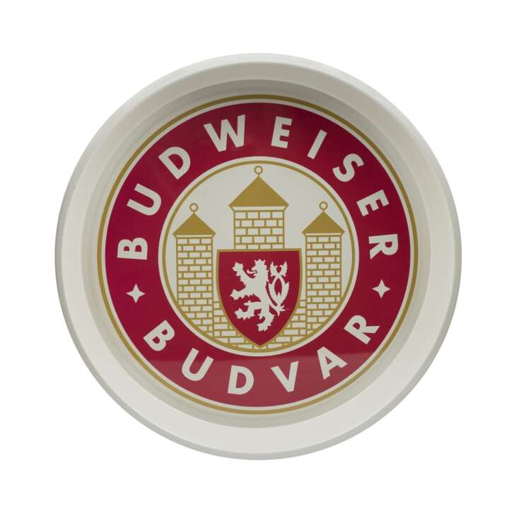 Budweiser Plateau de service Budvar Ø35cm Gastro Serveur supérieur Bar Bière Tray Servic