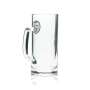 6x verre dAmstel 0,5l Krug Seidel Humpen Jug Jar Verres à bière Gastro Bar Kneipe NL